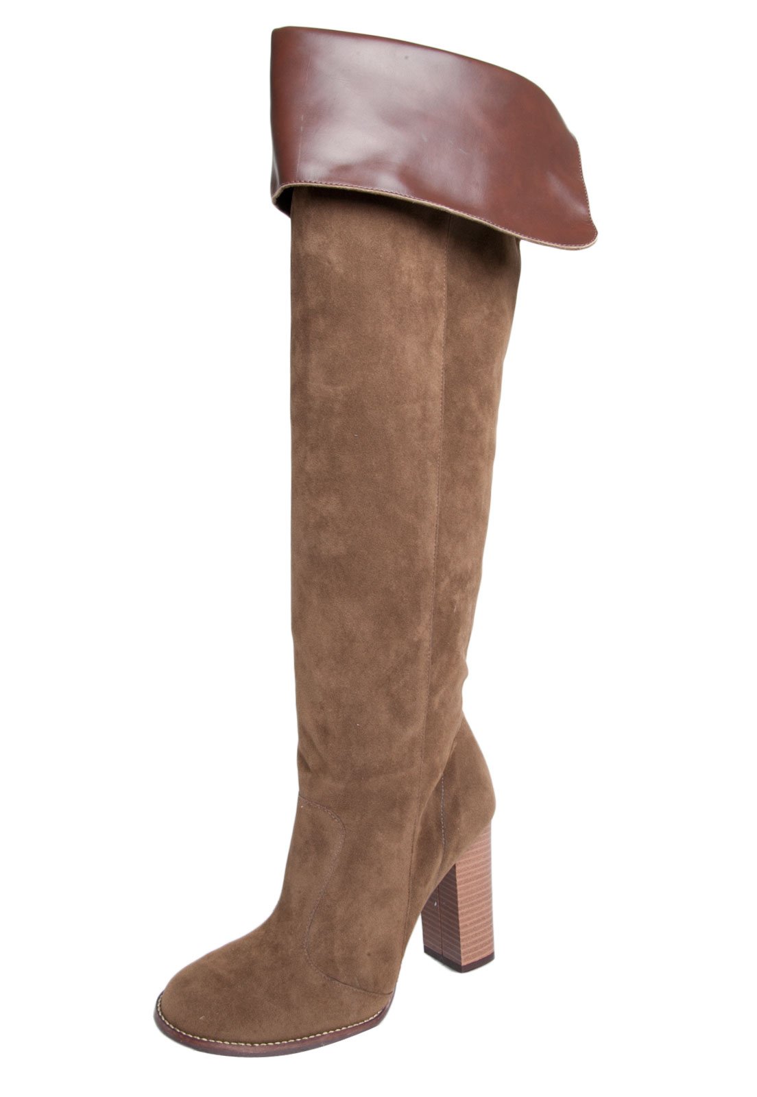 bota over the knee di cristalli