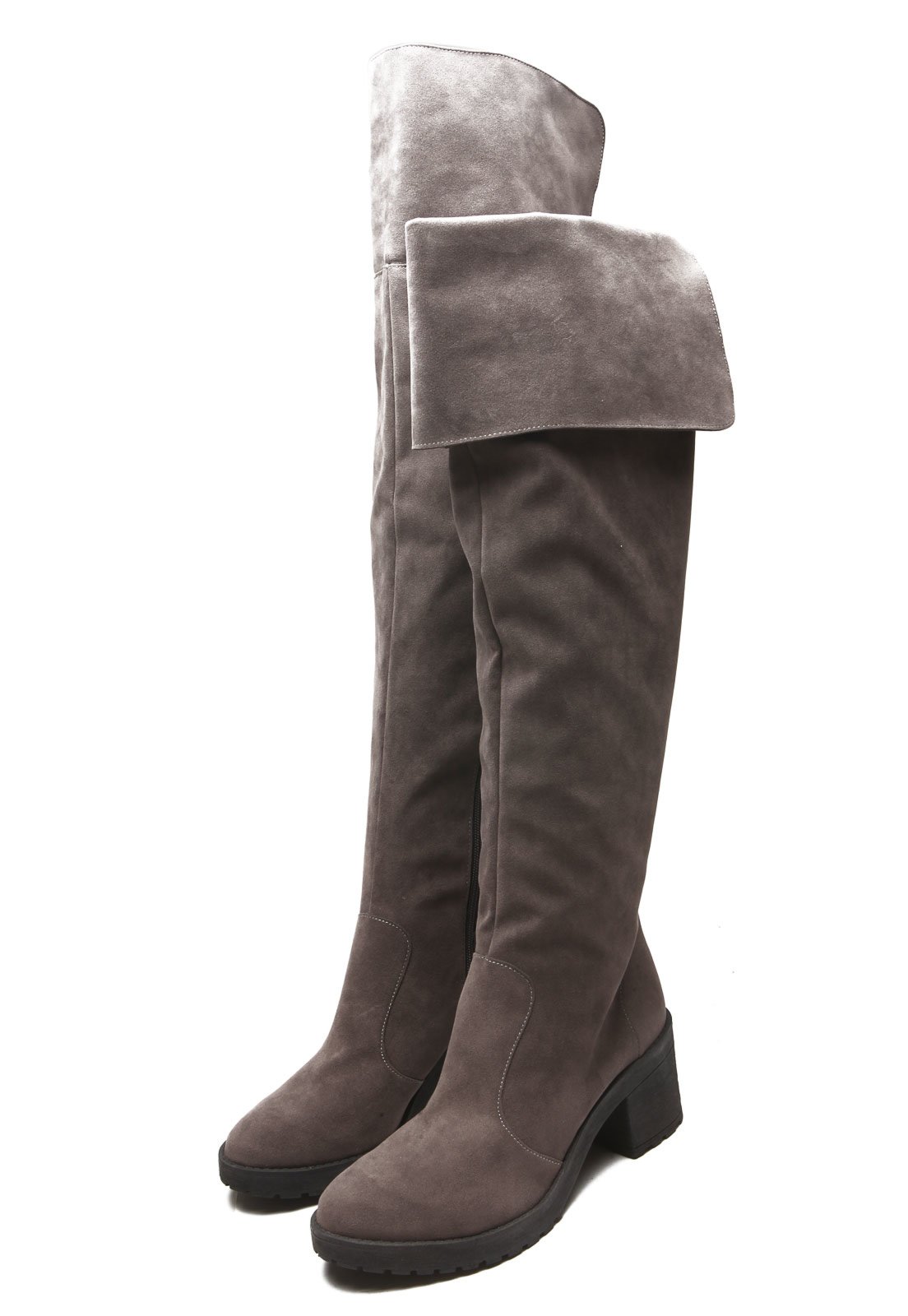 bota over the knee di cristalli