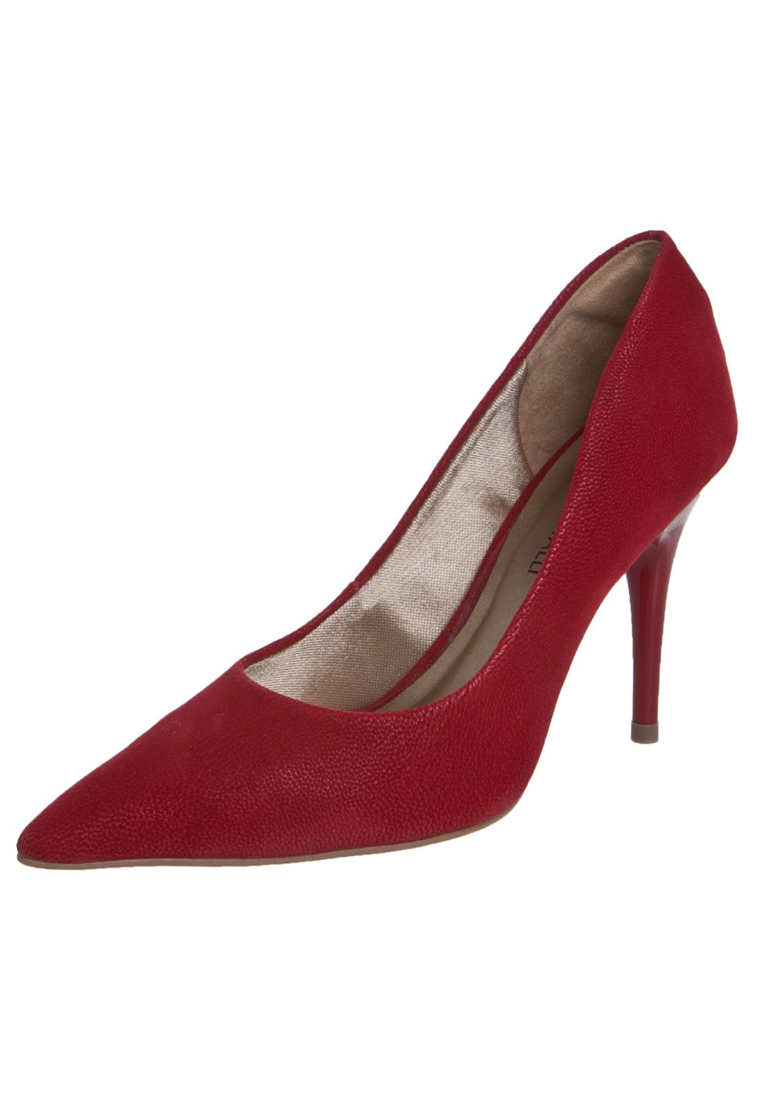 Scarpin di cheap cristalli vermelho