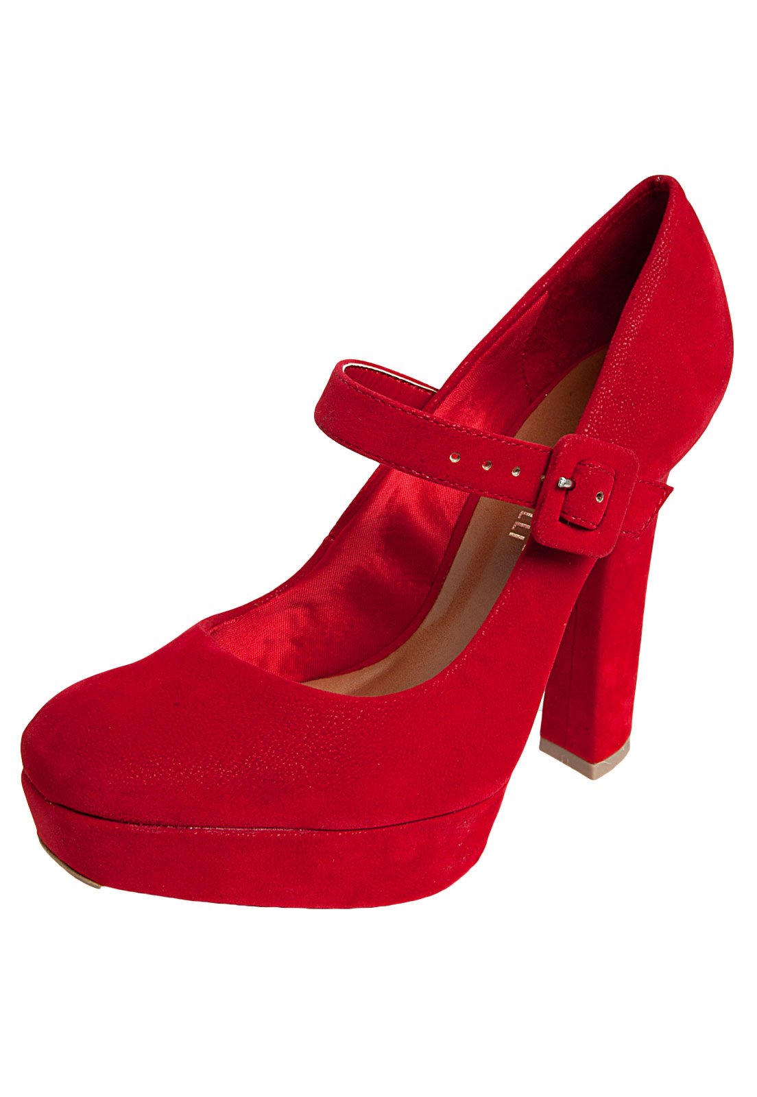 Scarpin di cheap cristalli vermelho