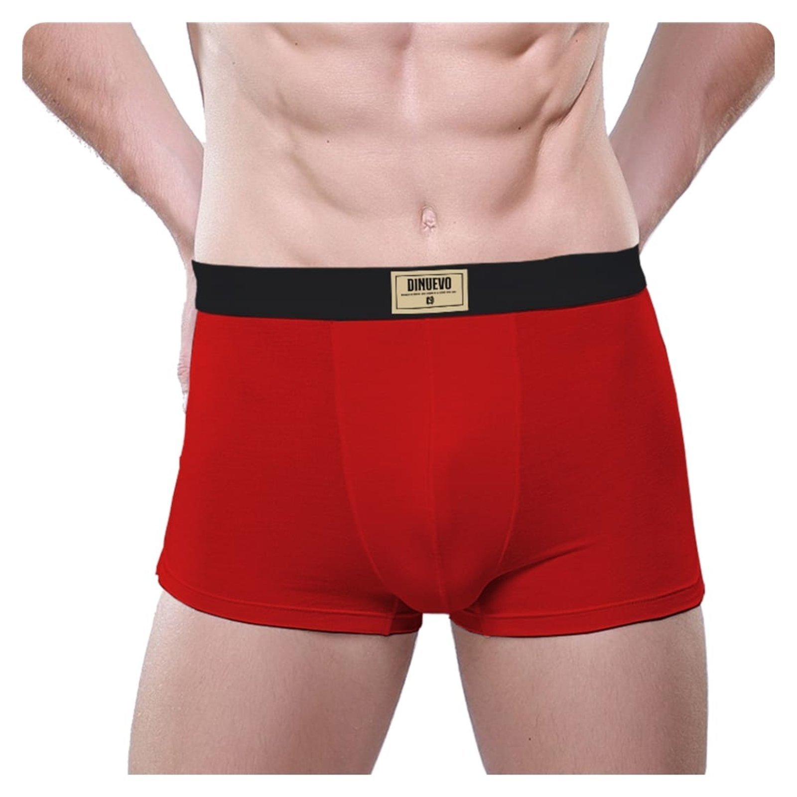 Cueca Boxer Estilo Di Nuevo Algodão Premium