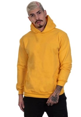 yellow moletom com capuz men