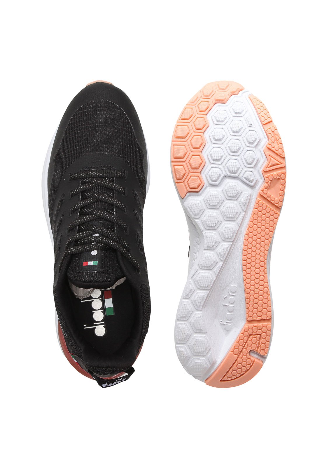 Tênis Diadora Performance Hexa W Preto - Compre Agora | Dafiti Brasil