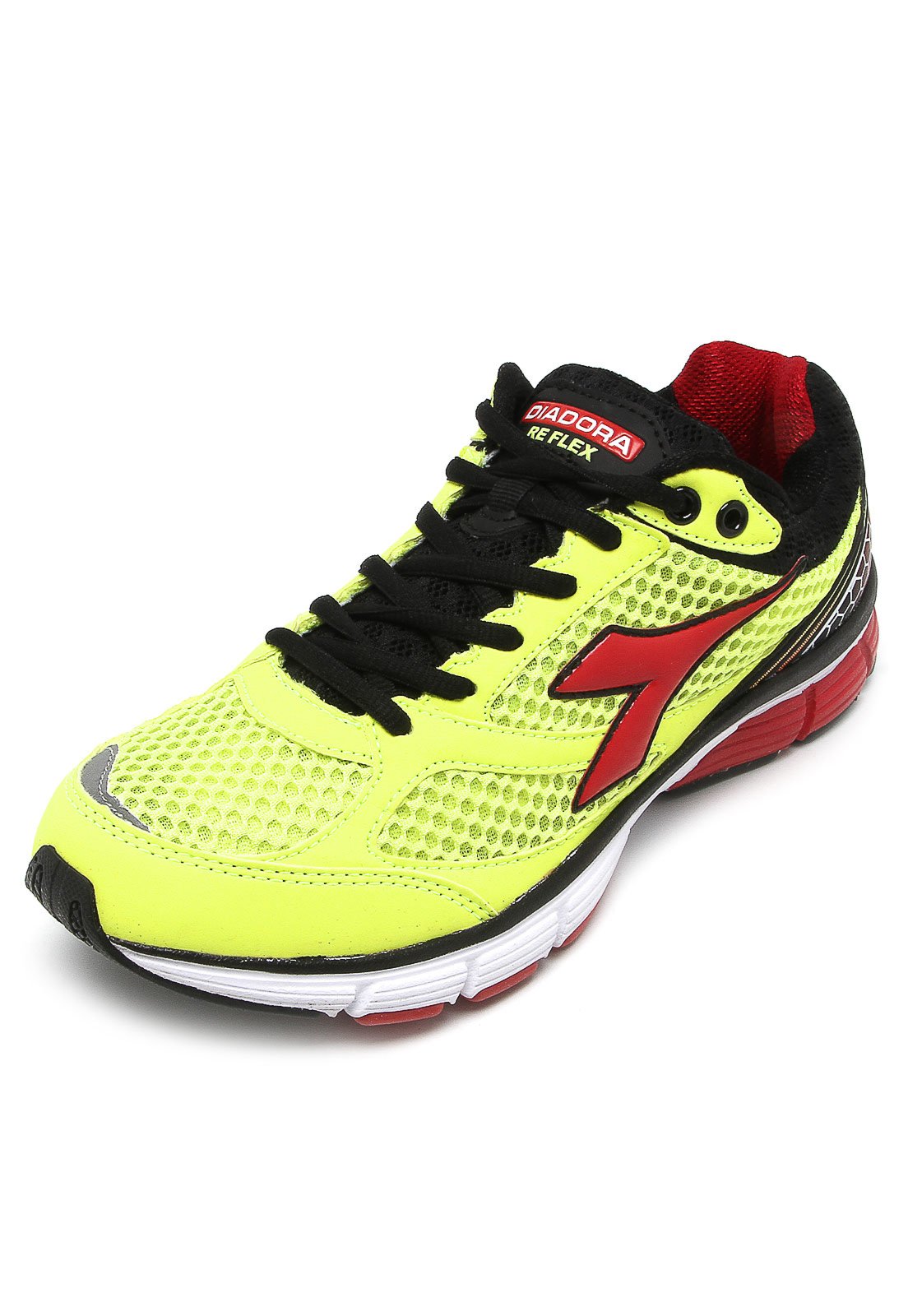 T nis Diadora Reflex Amarelo Compre Agora Dafiti Brasil