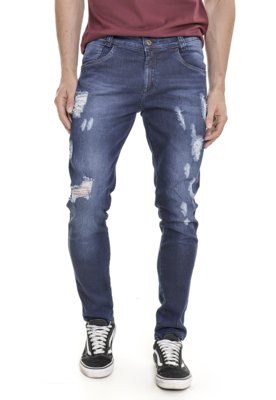 Calça Jeans Dialogo Jeans Skinny Azul Menor preço em Calça Jeans Dialogo Jeans Skinny Azul