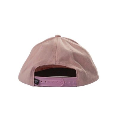 Boné Diamond Aba Reta OG Script Structured Snapback Rosa