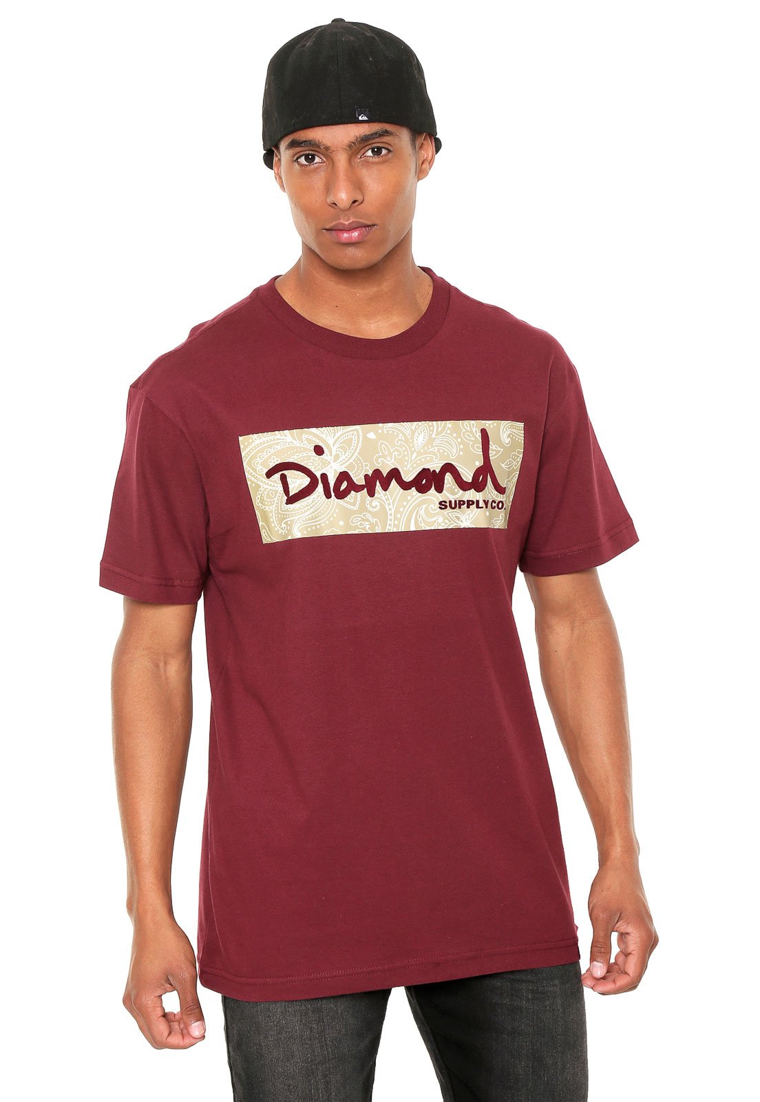 Diamond supply co clearance pink shirt