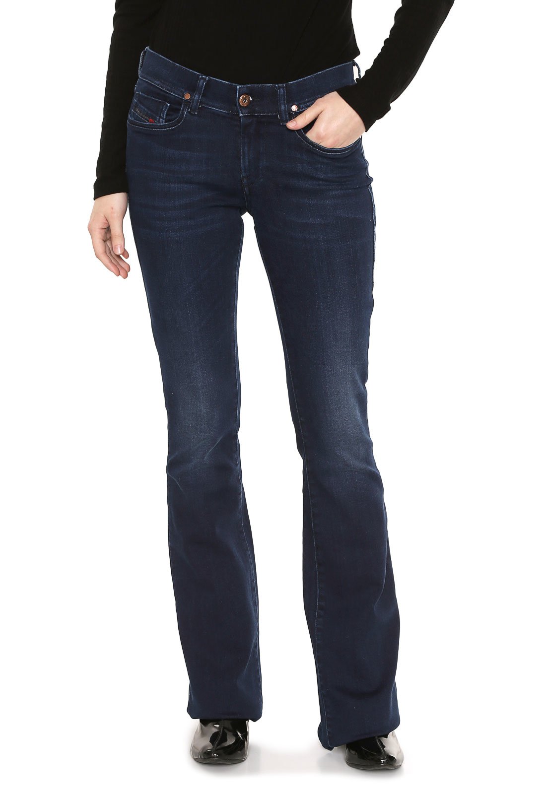 calca jeans feminina diesel