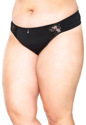 Calcinha Dilady Tanga Glamour Preta Menor preço em Calcinha Dilady Tanga Glamour Preta