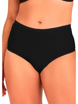 Kit com 4 Calcinhas Alta Dilady 203203 Plus Size Rosa
