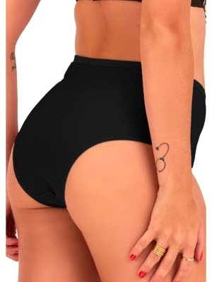Kit com 4 Calcinhas Alta Dilady 203203 Plus Size Rosa