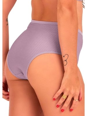 Kit com 4 Calcinhas Alta Dilady 203203 Plus Size Rosa