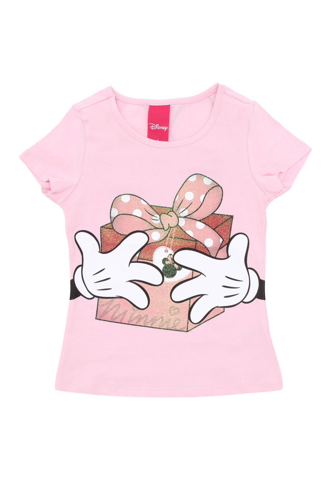 blusa minnie rosa