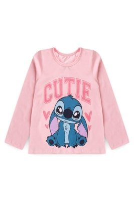Conjunto Disney Stitch Rosa