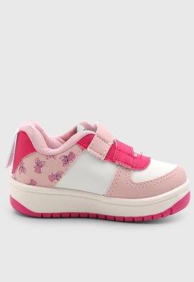 Tênis Infantil Disney Stitch Angel Rosa