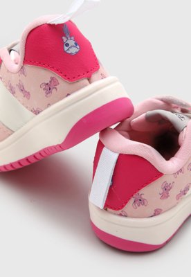 Tênis Infantil Disney Stitch Angel Rosa
