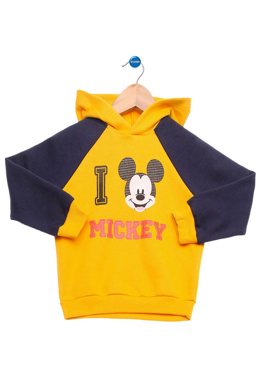 Blusão Infantil Moletom Unissex Disney Tico Teco Malwee Lice