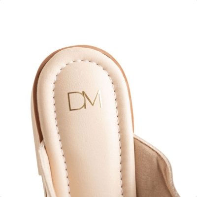 Mule Rasteira Dm Solare Nude