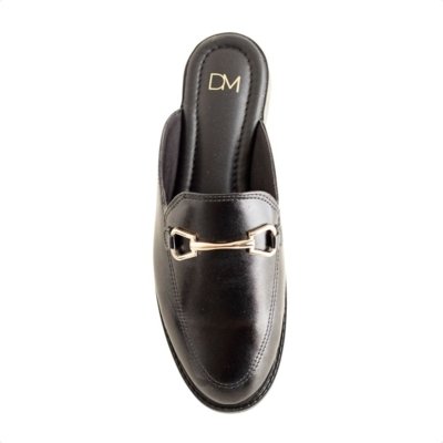 Mule Rasteira Dm Solare Preto