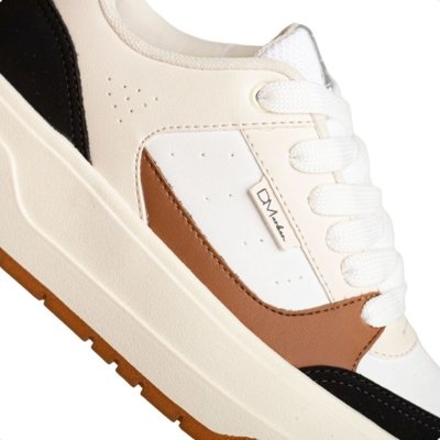 Tênis Dm Marrom & Offwhite