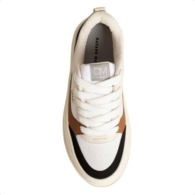 Tênis Dm Marrom & Offwhite