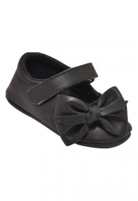 Sapatilha Doce Bebê Boneca Preto Menor preço em Sapatilha Doce Bebê Boneca Preto