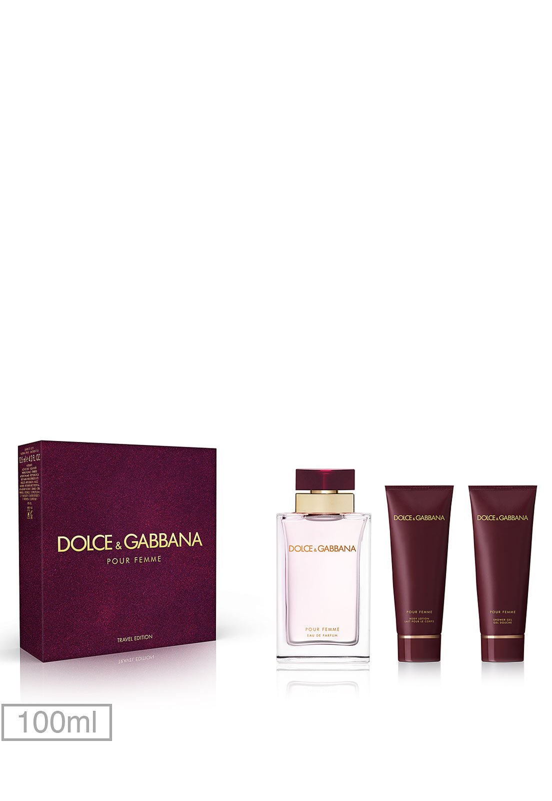 Kit Perfume Pour Femme Dolce & Gabbana 100ml - Compre Agora