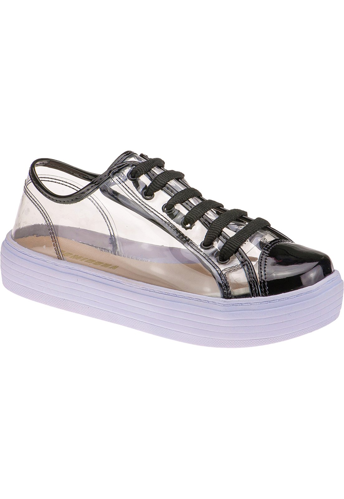 Tenis flatform hot sale feminino dafiti