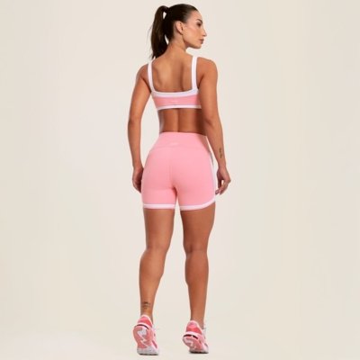 Short Pulse Rosa Spring Pink Poliamida Donna Carioca