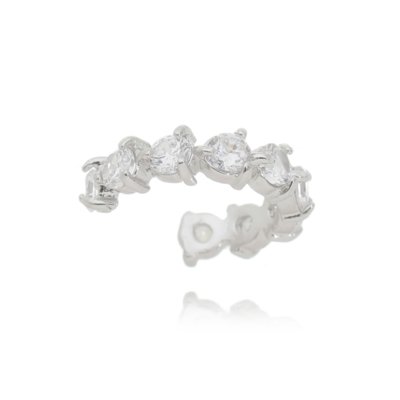 Brinco Drusi Semi Joias Piercing Fake Argolinha Cristal Menor preço em Brinco Drusi Semi Joias Piercing Fake Argolinha Cristal
