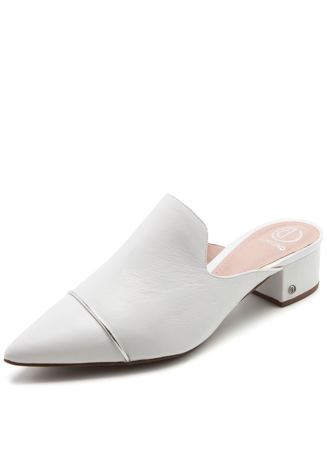mule couro dumond