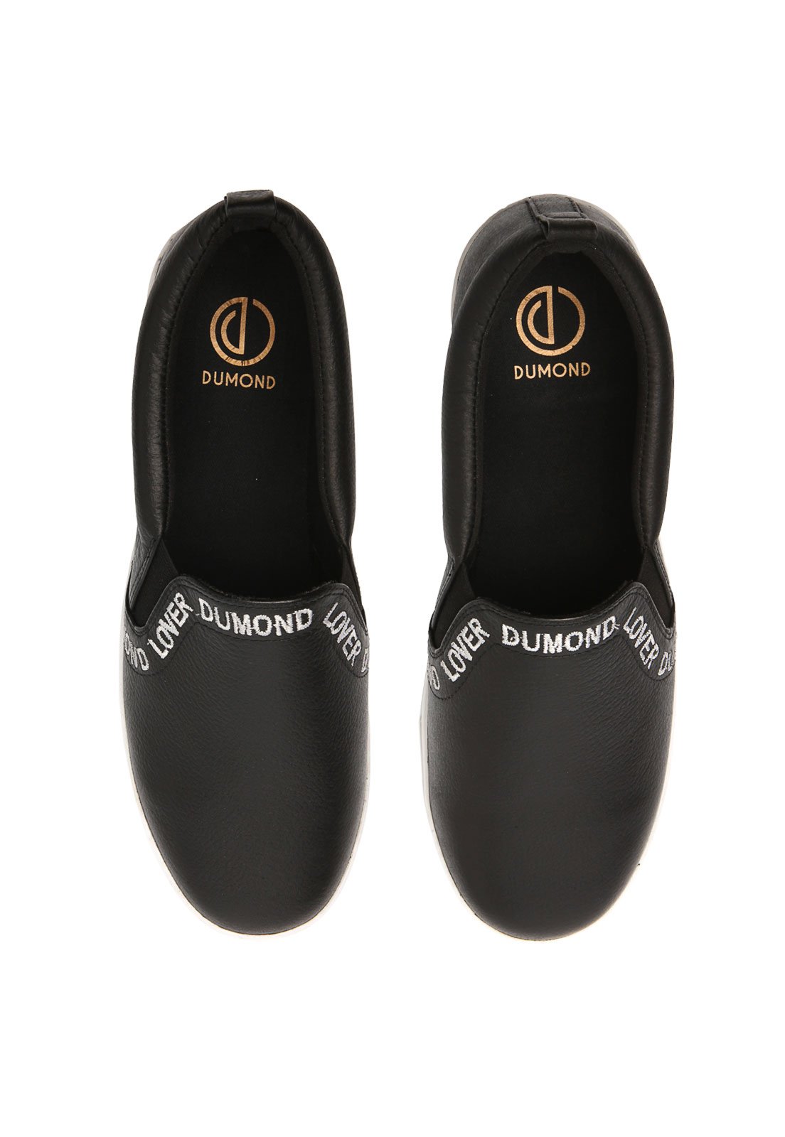 slip on dumond preto