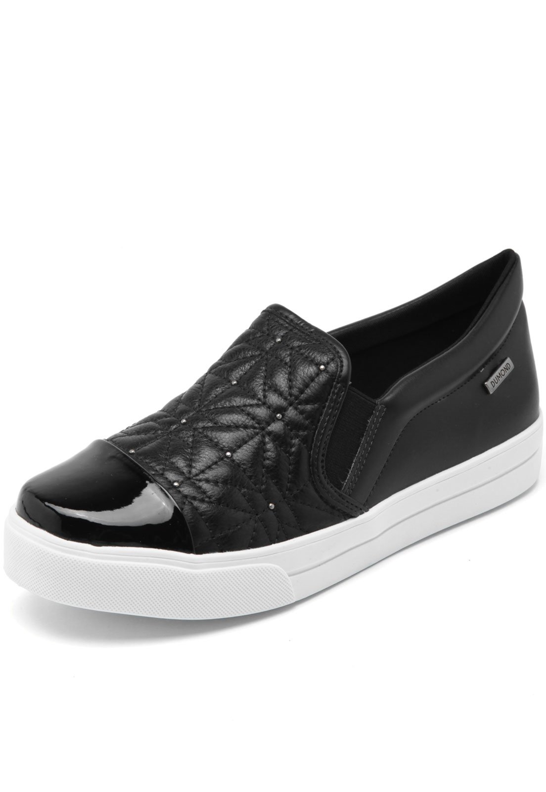 slip on dumond preto