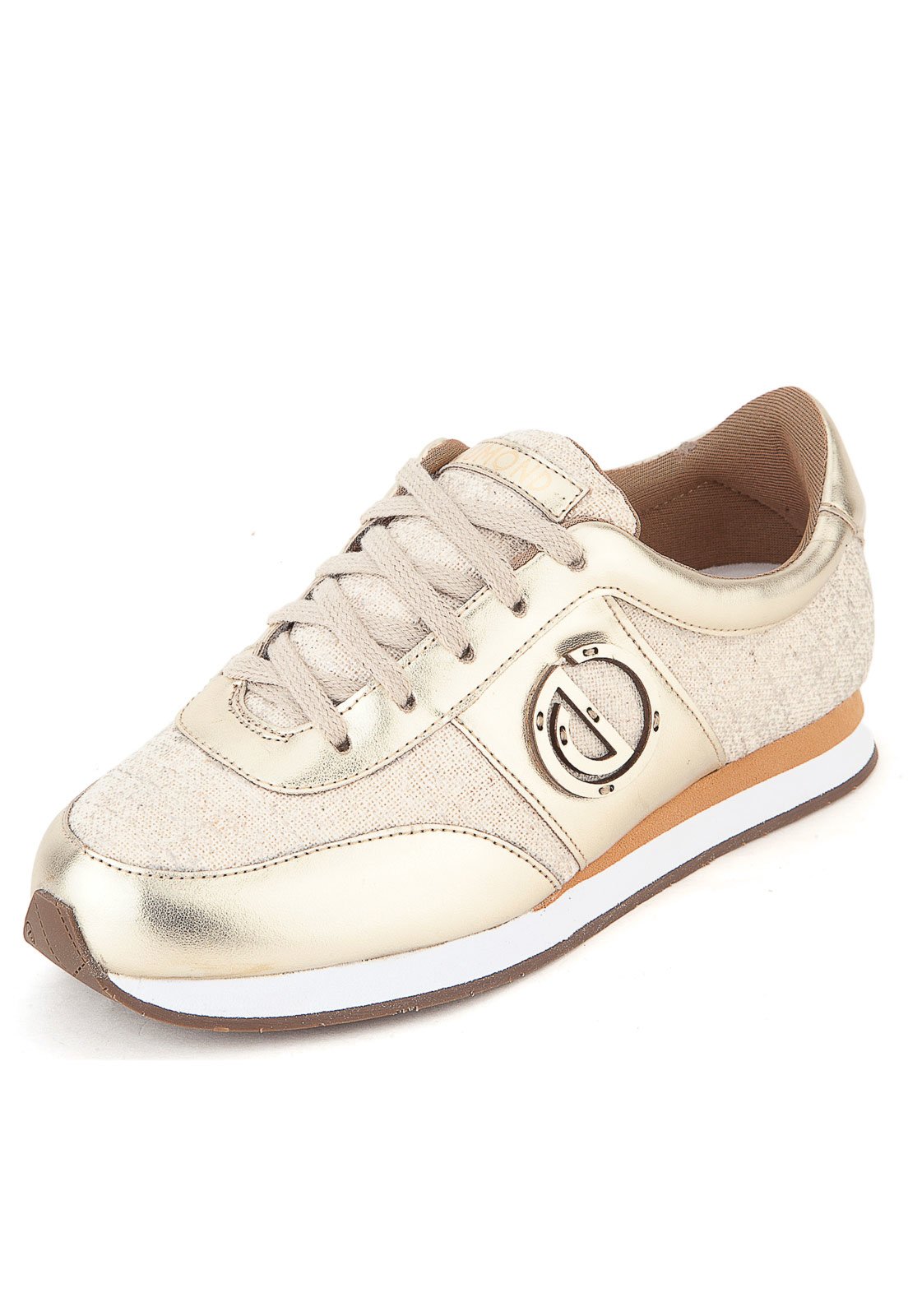 Tenis cheap dumond dourado