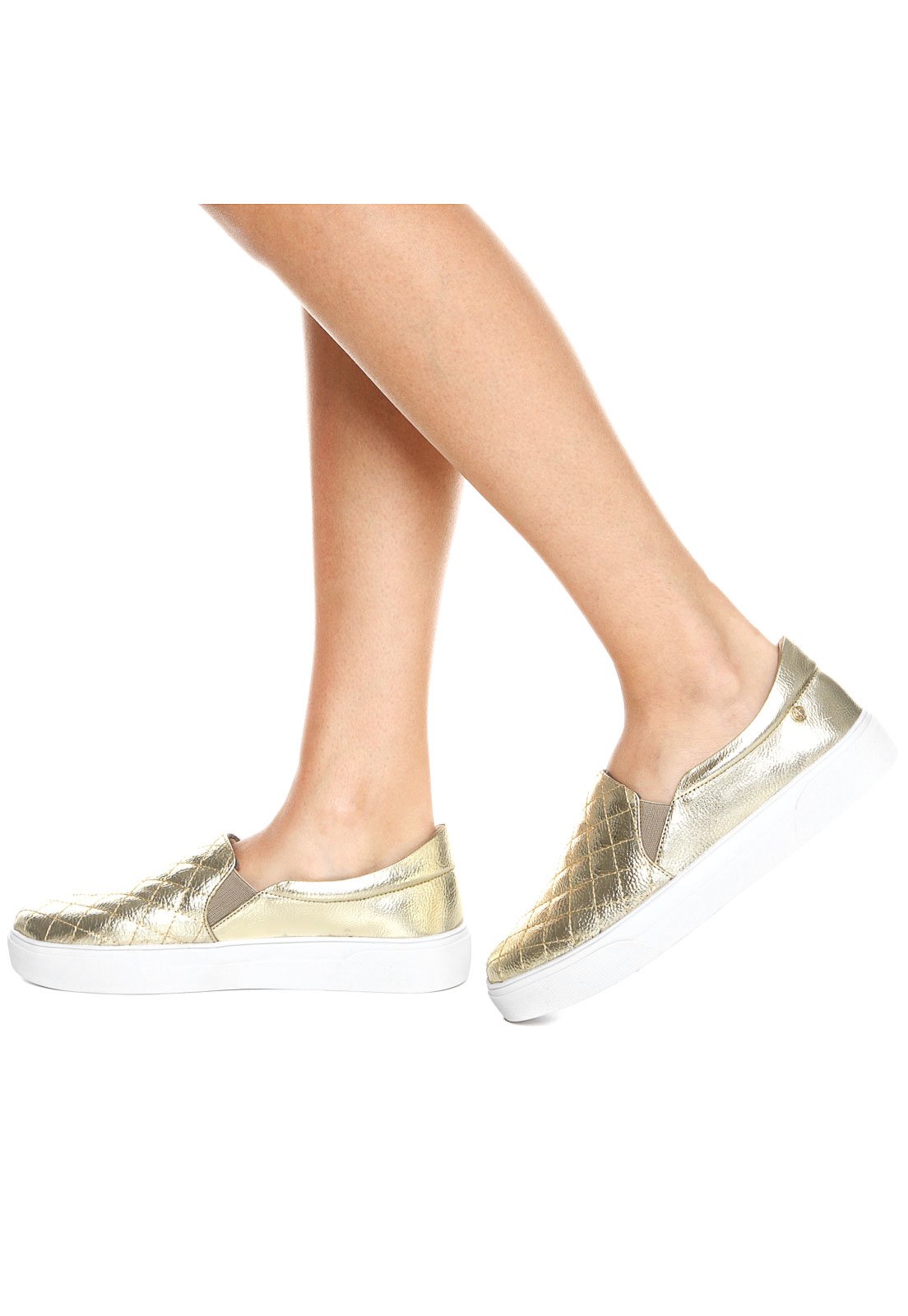 Tenis dumond sale dourado