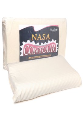 Travesseiro Duoflex Nasa Contour Bege Menor preço em Travesseiro Duoflex Nasa Contour Bege