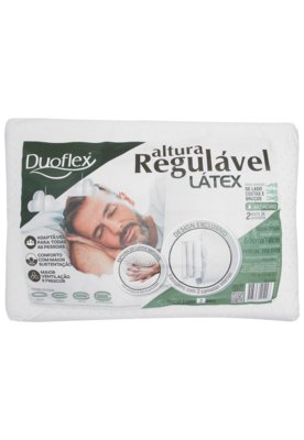 Travesseiro Duoflex Regulável Látex Branco é boa?