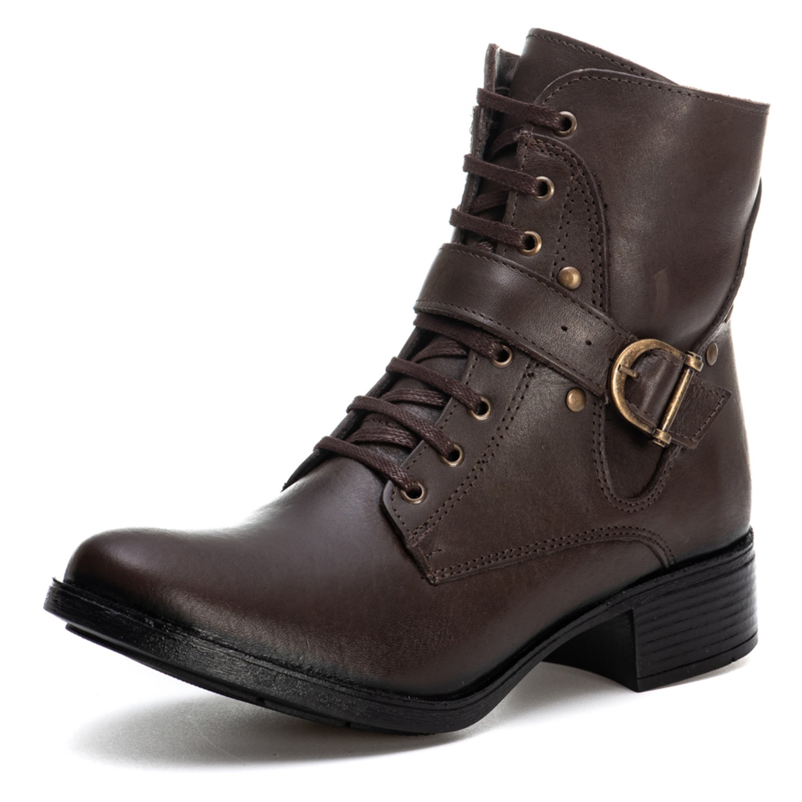 bota coturno feminina kanui