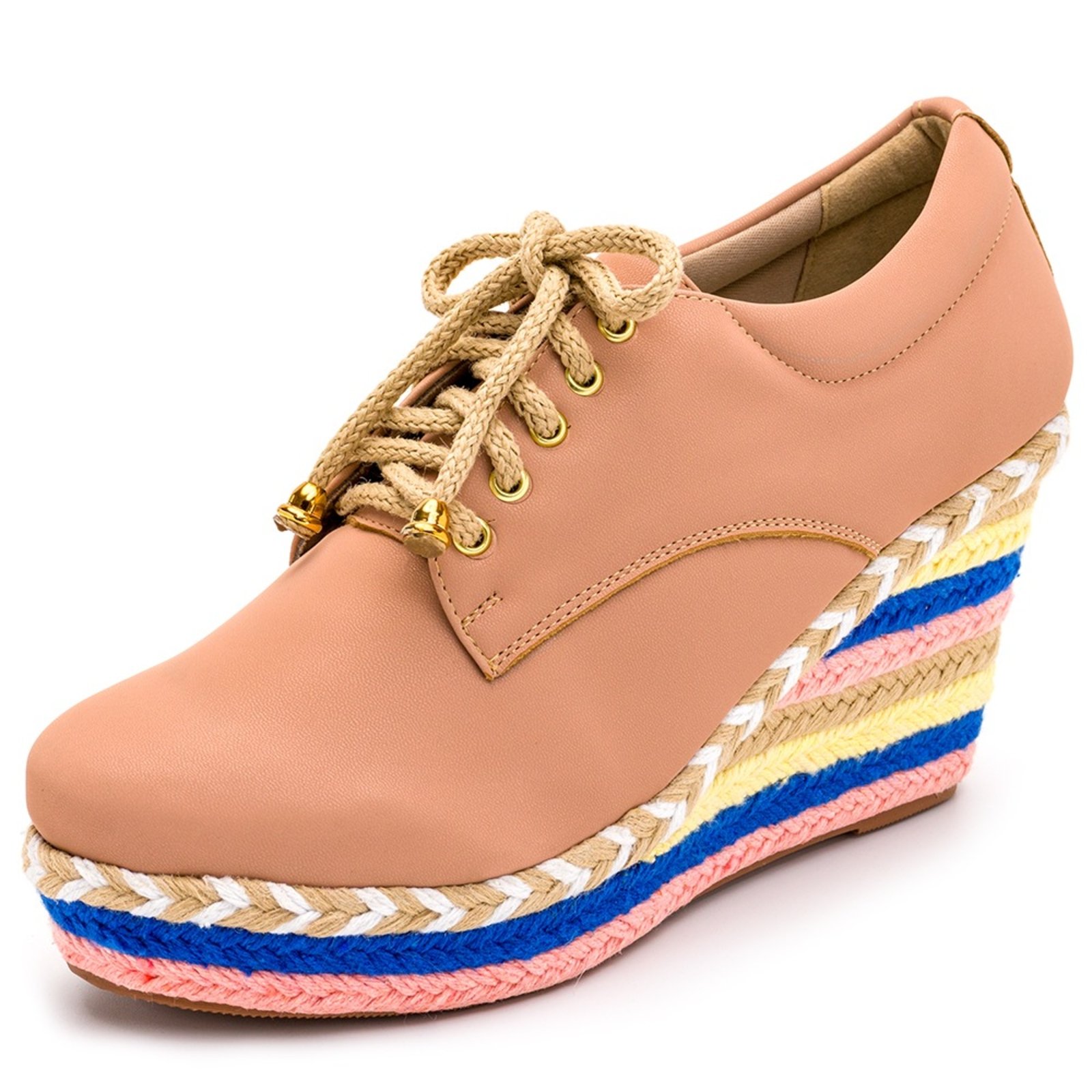 tenis rosa de salto