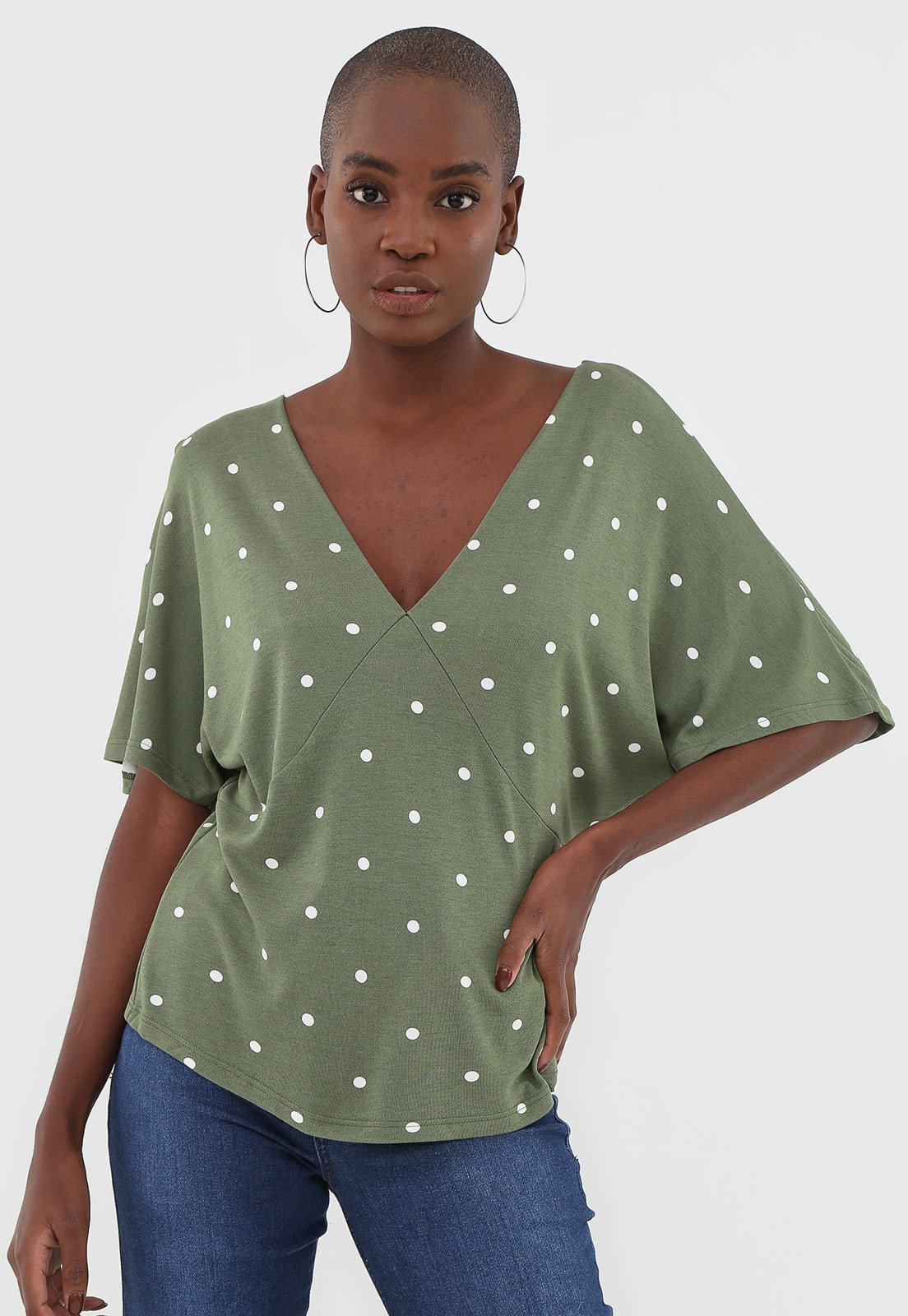blusa dzarm verde