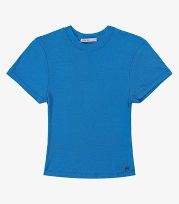Blusa Feminina Em Ribana Endless Azul