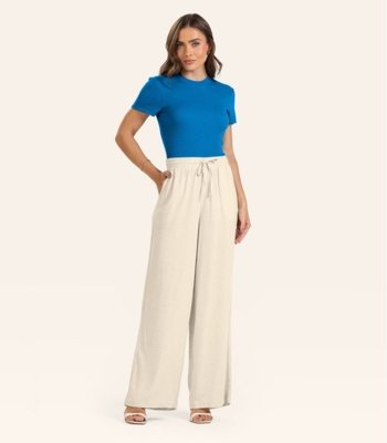 Blusa Feminina Em Ribana Endless Azul