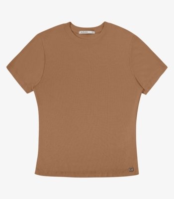 Blusa Feminina Em Ribana Endless Marrom