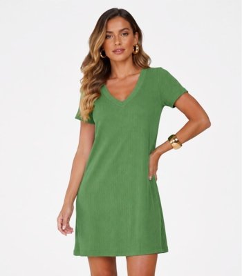 Vestido Feminino Ribana Endless Verde