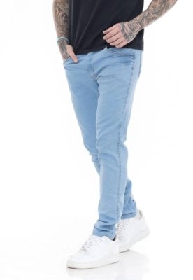 Calças Super Skinny Jeans Premium II Street Delave