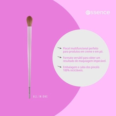 Essence All In One Blending Brush Pincel Multifuncional 01 Roxo
