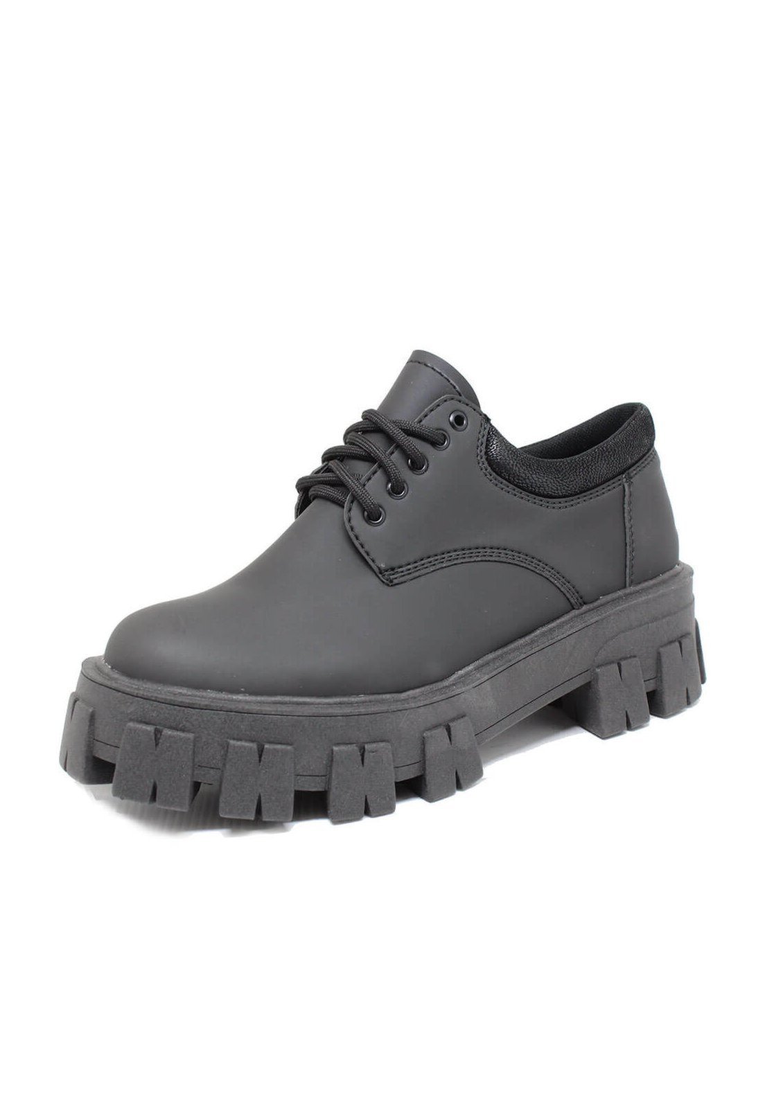 sapato preto fosco feminino