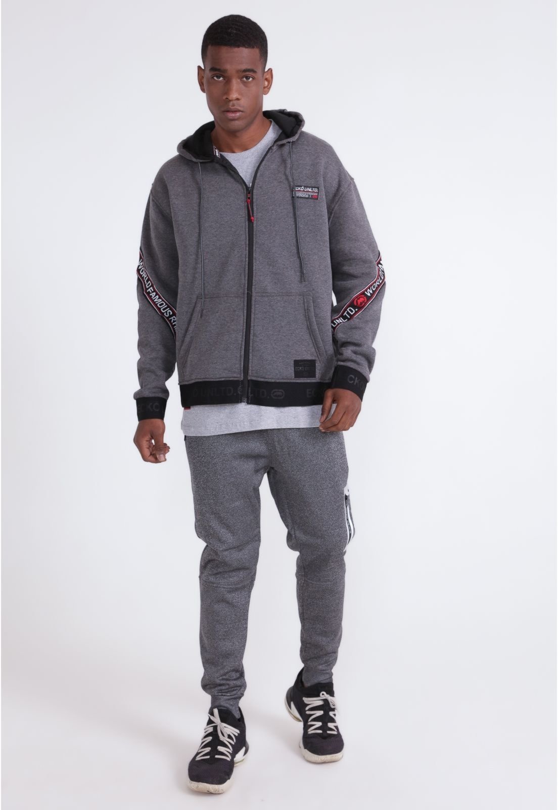 coral superdry moletom com capuz
