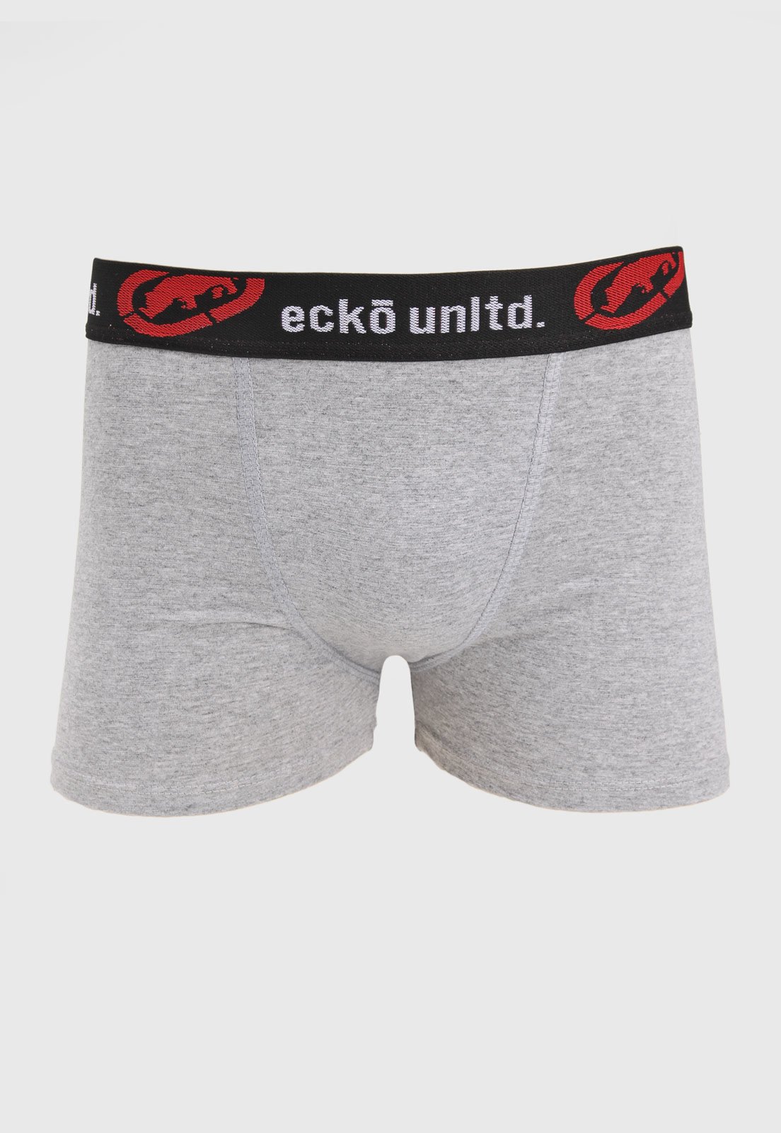 Cueca Ecko Unltd Boxer Logo Cinza - Compre Agora