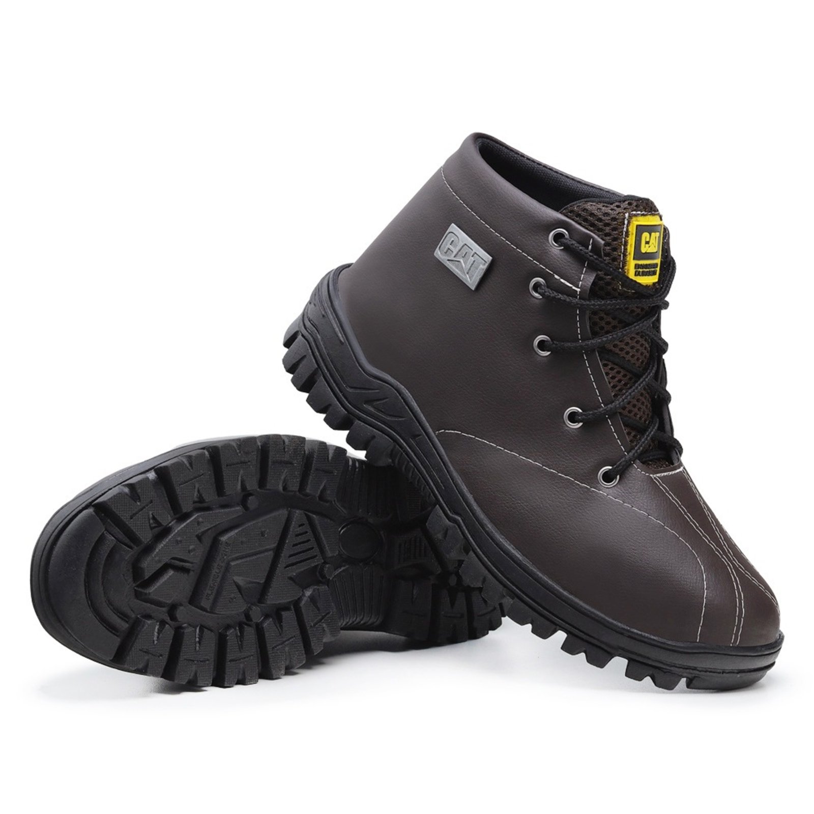 Bota Caterpillar Adventure em Couro Legítimo Mega Promoção 02 - Compre  Agora